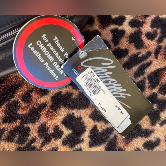 Leather Biker Jacket - Picture 4 of 4